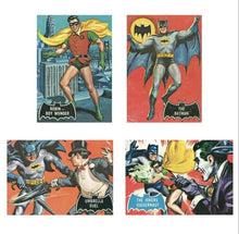 Load image into Gallery viewer, 2022 Mcfarlane Batman Retro 1966 TV Series Tin Lunchbox w/ 4 Action Figures Excl