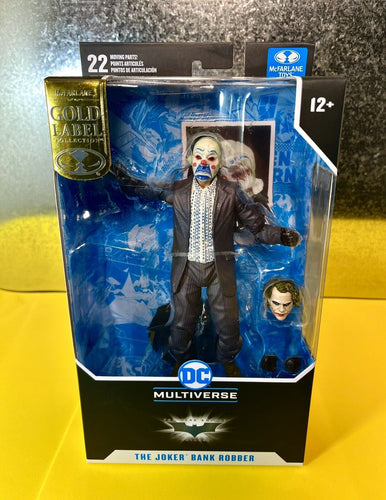 2023 McFarlane Gold Label - The Dark Knight Rises - THE JOKER BANK Robber (Excl)
