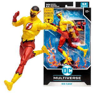 2022 McFarlane Gold Label DC Multiverse - DC REBIRTH - KID FLASH Action Figure