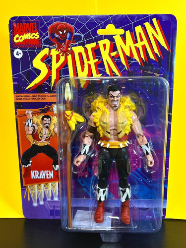 2023 Hasbro Marvel Comics Legends Series Retro Action Figure: KRAVEN THE HUNTER