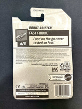 Load image into Gallery viewer, 2021 Hot Wheels - DONUT DRIFTER - Fast Foodie (4/5)