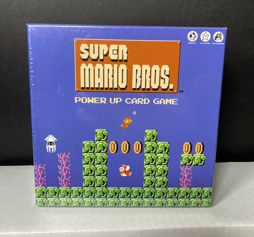 2018 Nintendo USAopoly - Super Mario Bros Power Up Card Game FACTORY SEALED!