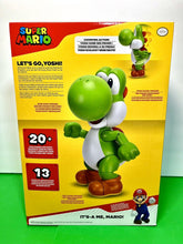 Load image into Gallery viewer, 2023 Jakks Super Mario- LET’S GO, YOSHI! 12” Interactive Figure (Sounds &amp; Music)