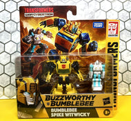 2021 Hasbro Transformers - Buzzworthy Bumblebee - BUMBLEBEE & SPIKE WITWICKY