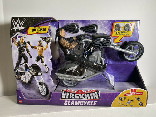 2021 WWE Wrekkin’ Slamcycle Playset w/ UNDERTAKER Action Figure