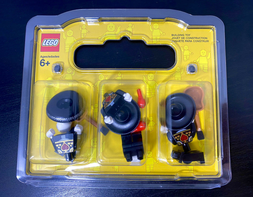 LEGO Exclusive Set #852766- Mariachi Skeleton 3-Pack - Día de los Muertos