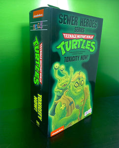 2021 NECA Teenage Mutant Ninja Turtles Toxicity Now! - MUCKMAN - Exclusive GITD