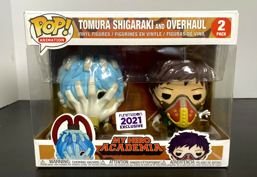 2021 Funko Pop! My Hero Academia - Tomura Shigaraki and Overhaul - EXCLUSIVE!