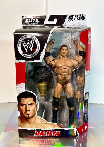 2022 WWE Elite Collection Ruthless Aggression Figure: BATISTA (Raw Debut 2002)