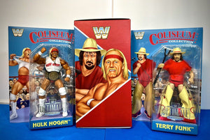 2023 WWE Ultimate Edition Colosseum Collection 2-Pack: HULK HOGAN & TERRY FUNK