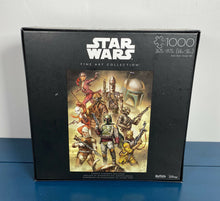 Load image into Gallery viewer, Star Wars Fine Art Collection: Scum And Villainy Bounty Hunters Puzzle (100pcs)