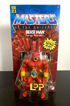 Load image into Gallery viewer, MASTERS OF THE UNIVERSE BEAST MAN LOP RETRO PLAY NEW FOR 21 NEW