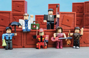 Roblox Action Collection - CITIZENS OF ROBLOX Figure Pack w/ Virtual Item Code
