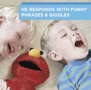 2016 Hasbro - Sesame Street -  TICKLE ME ELMO Talking Interactive Plush Toy