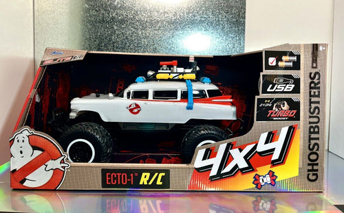 Jada Elite Ghostbusters 4x4 ECTO-1 Monster Truck RC - 2.4 GHz - USB Rechargeable