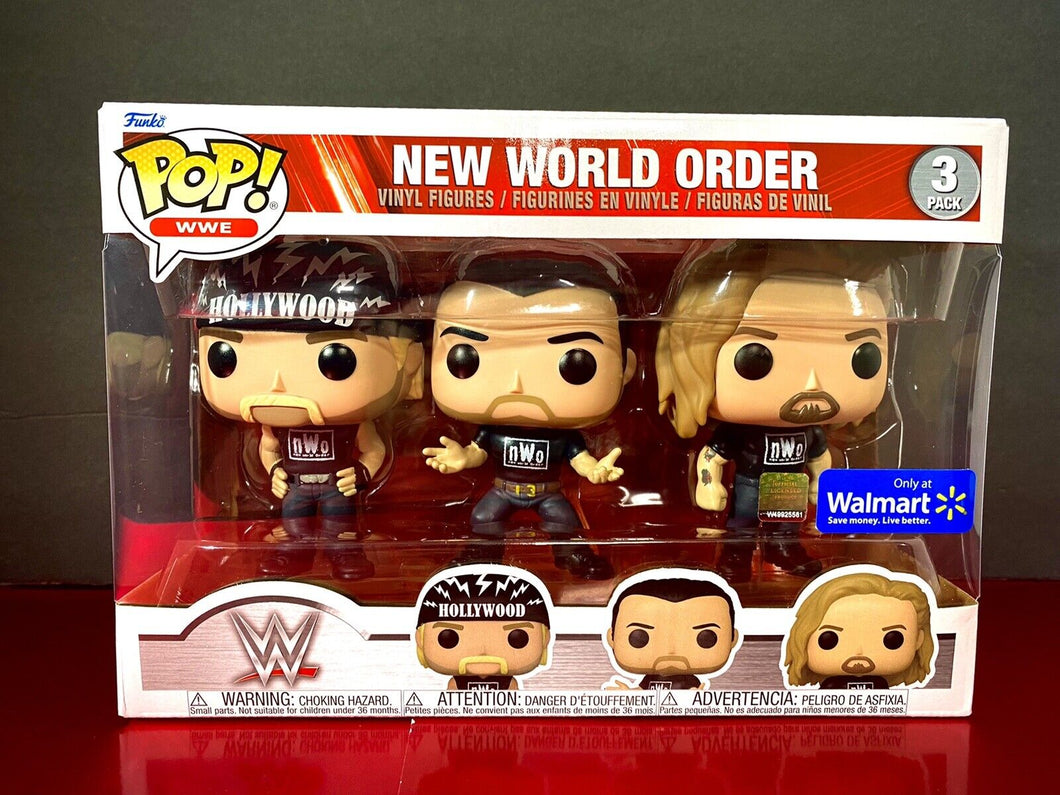 2022 Funko Pop WWE New World Order (nWo) Vinyl Figure 3-Pack - Exclusive!
