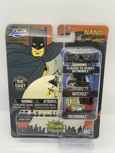 Jada Nano Hollywood Rides 1966 TV Classic Series Batman Collector's Series 31988