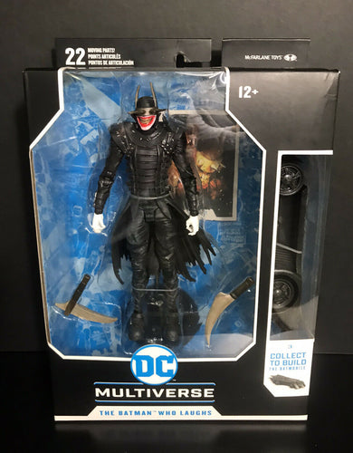 McFarlane Toys DC Multiverse The Batman Who Laughs Action Figure w/ Batmobile Piece