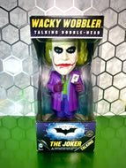 2013 Funko! Wacky Wobbler - The Dark Knight - THE JOKER Talking Bobblehead