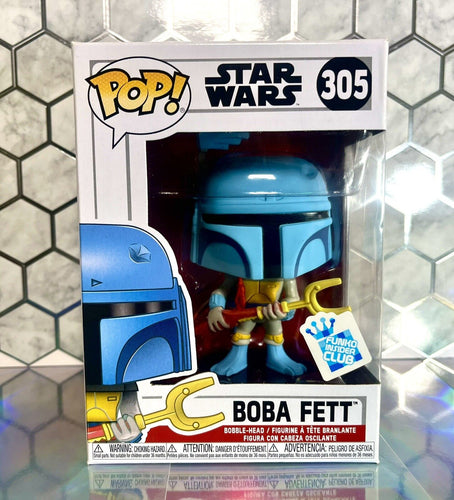 2018 Funko Pop! Star Wars - BOBA FETT (#305) Figure - Insider Club Exclusive!