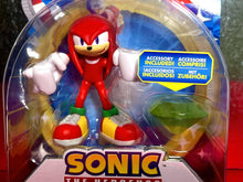Load image into Gallery viewer, 2021 JAKKS Pacific Sonic The Hedgehog 30th ANNIVERSARY: KNUCKES (Chaos Emerald)