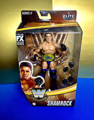 2023 WWE Elite Collection Legends Series 17: KEN SHAMROCK (Blue Trunks- Chase!)