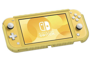 HORI Hybrid System Armor Cover for Nintendo Switch Lite — Clear X Yellow