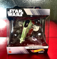 2022 Hot Wheels Starships Select Star Wars - BOBA FETT’S “SLAVE I” STARSHIP