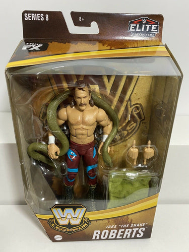 WWE Elite Legends Series 8 Jake The Snake Roberts Target Exclusive In Hand