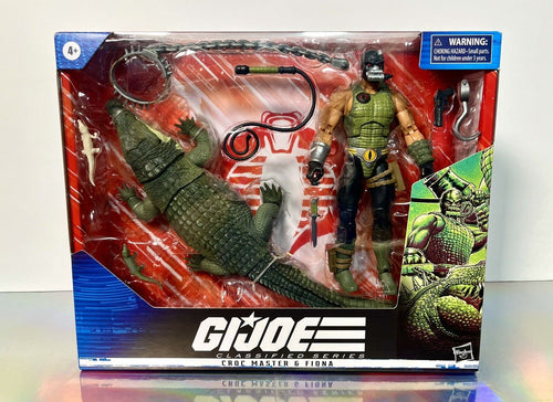 2022 Hasbro GI Joe Classified Series - CROC MASTER and FIONA Action Figures