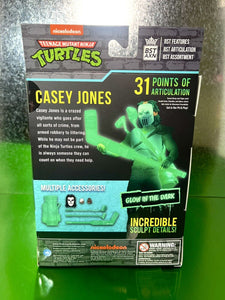 2022 BST AXN Teenage Mutant Ninja Turtles 5" Figure: CASEY JONES (GLOW IN DARK)