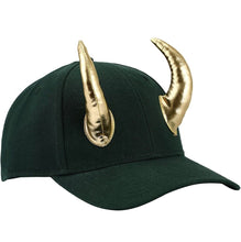 Load image into Gallery viewer, BioWorld Marvel Comics LOKI Helmet Green Baseball Hat OSFM