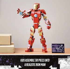 2022 LEGO Super Heroes: The Infinity Saga - Iron Man Figure (#76206)