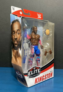 2020 WWE Elite Collection Series 78: KOFI KINGSTON (w/ Pancakes & SD Tag Title)