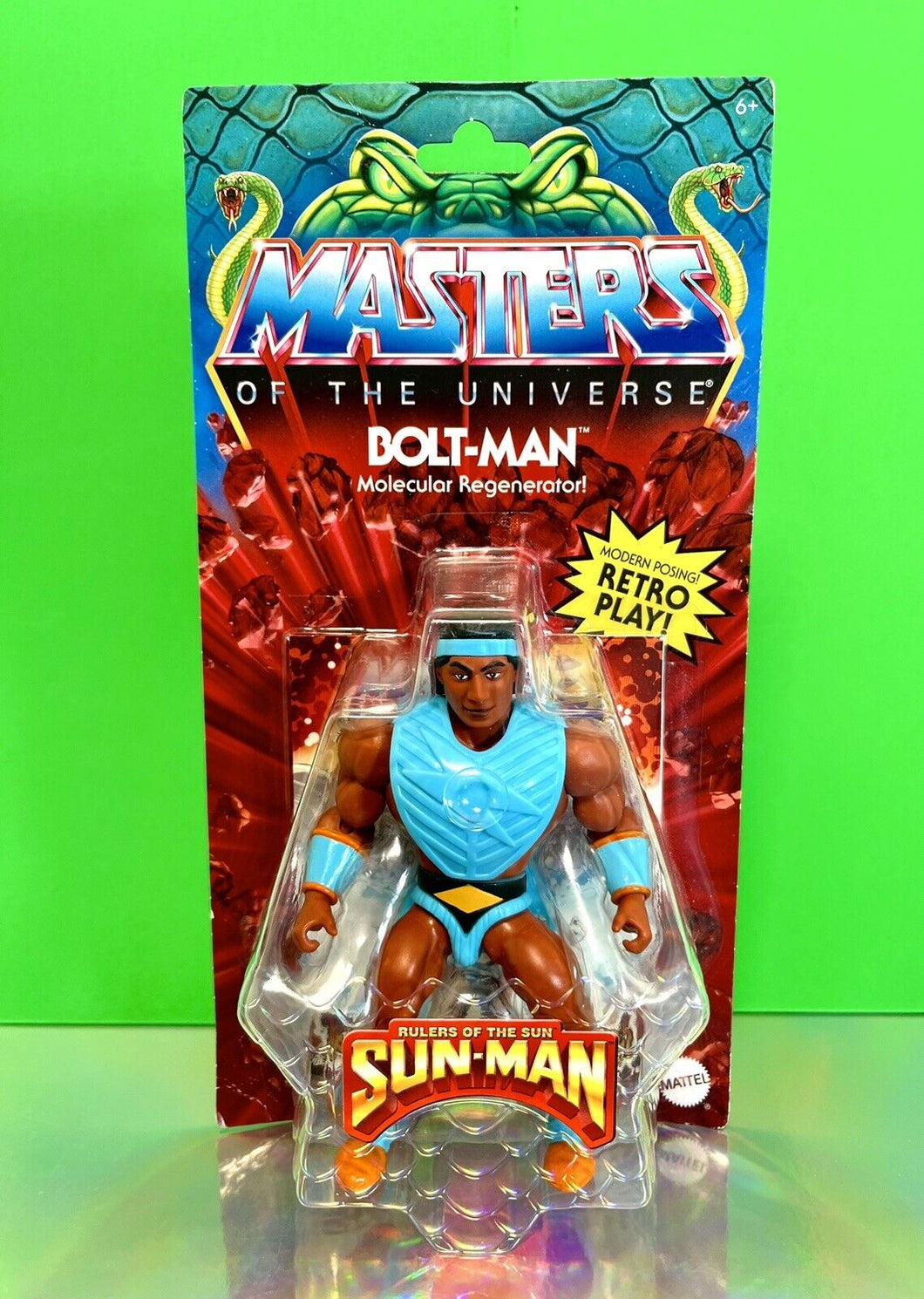 2023 Mattel Masters of the Universe Origins - Snake Men: BOLT-MAN