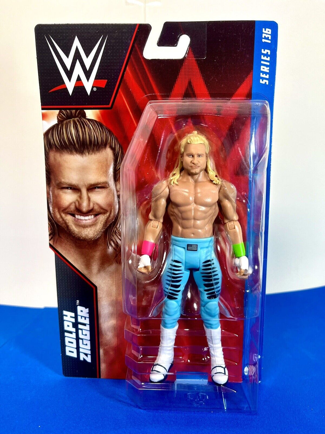 2023 WWE Core Collection Series 136 Action Figure: DOLPH ZIGGLER (Chase Variant)