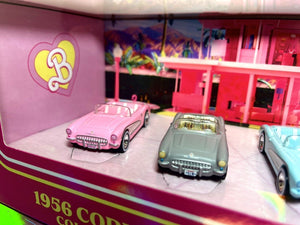 2023 Mattel Creations Hot Wheels Premium - Barbie The Movie Corvette 4-Pack