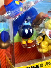 Load image into Gallery viewer, 2020 JAKKS Pacific World of Nintendo Action Figure: BOWSER JR. (w/ Bob-Omb)
