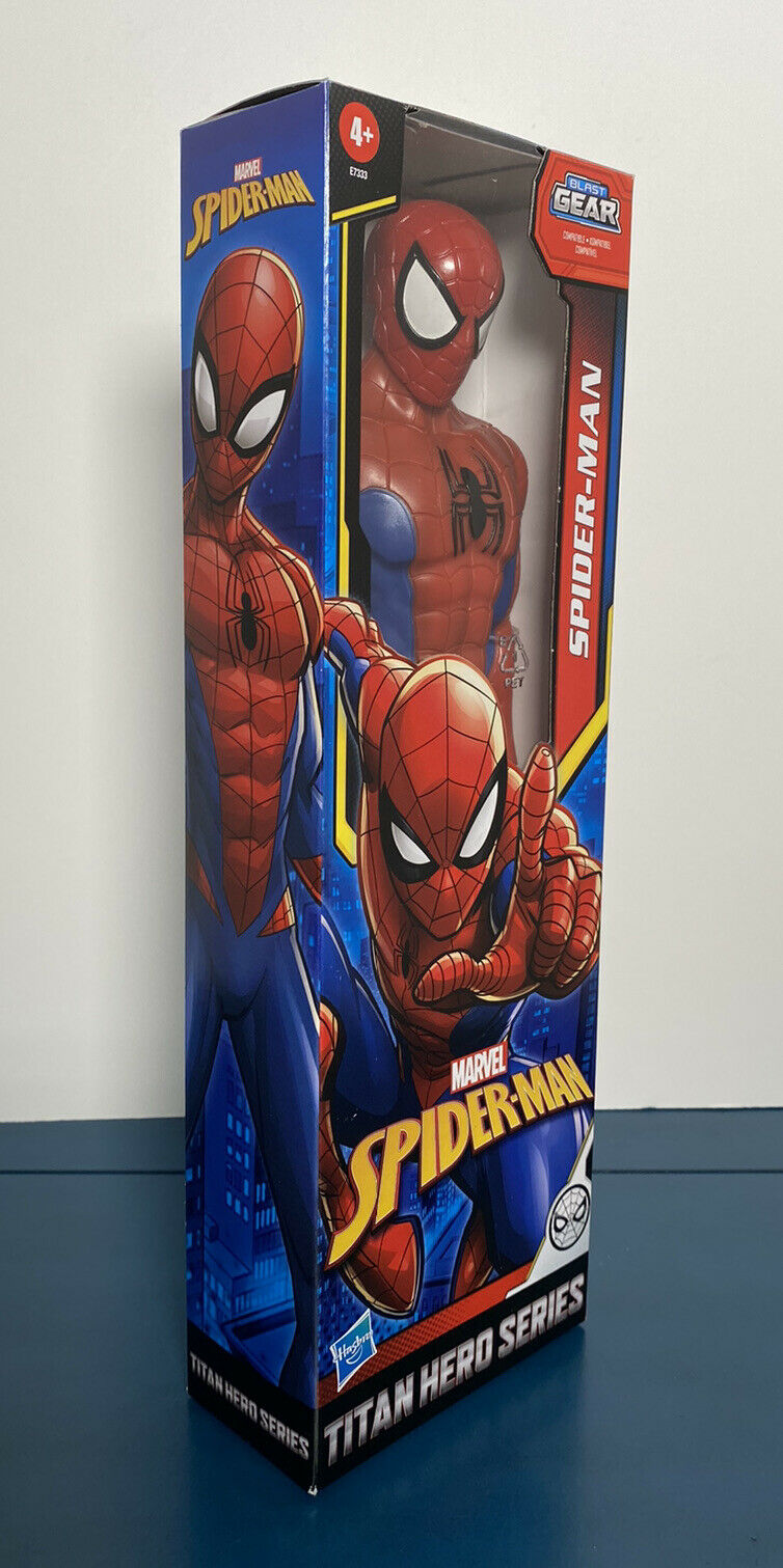 blast gear spider-man 2019 Marvel Titan Hero Series Blast Gear 12" Action Figure: SPIDER-MAN – Florida Toy Store
