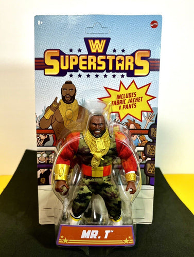 2023 Mattel - WWE Superstars Retro Series 4 Action Figure: MR. T