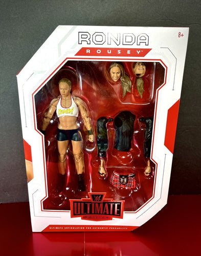2019 WWE Ultimate Edition Series 1 Action Figure: RONDA ROUSEY (Wrestlemania 34)