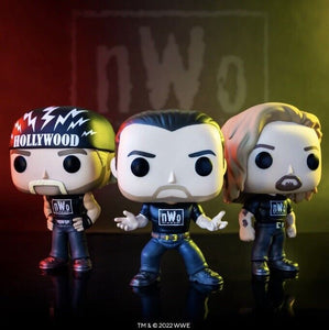 2022 Funko Pop WWE New World Order (nWo) Vinyl Figure 3-Pack - Exclusive!