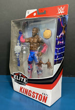 Load image into Gallery viewer, 2020 WWE Elite Collection Series 78: KOFI KINGSTON (w/ Pancakes &amp; SD Tag Title)