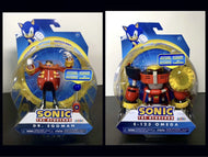 Sonic the Hedgehog Action Figure Bundle: DR. EGGMAN & OMEGA E-123
