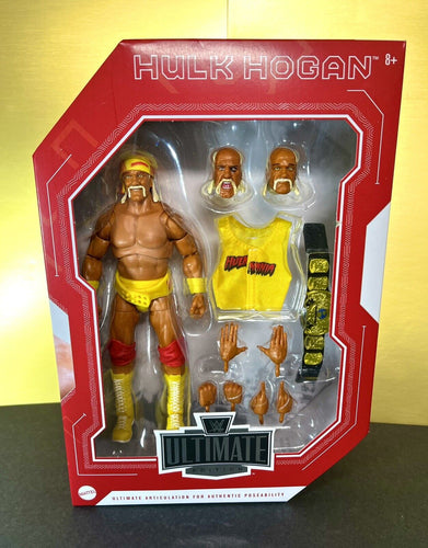 2022 WWE Ultimate Edition Fan Takeover Figure: HULK HOGAN (Wrestlemania 9)