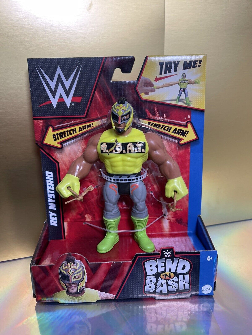 WWE Bend 'N Bash Wave 3 Action Figure Rey Mysterio