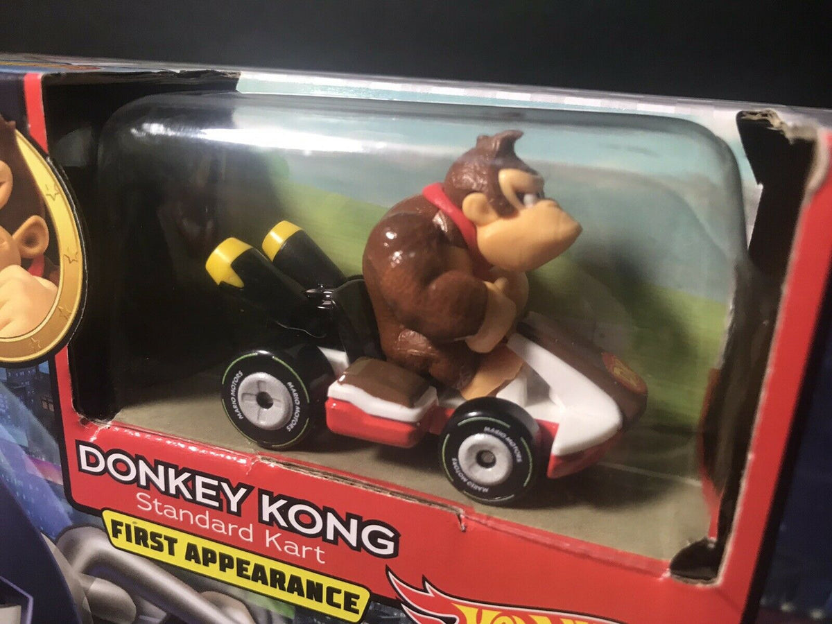 HOT WHEELS MARIO KART CHAIN CHOMP TRACK SET WITH DONKEY KONG (First Ap ...