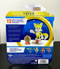 Load image into Gallery viewer, 2021 JAKKS Pacific Sonic The Hedgehog 30th ANNIVERSARY: NEON TAILS (w/ 10-Ring)