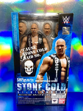 Load image into Gallery viewer, 2017 Bandai WWE - SH Figuarts Wrestling- “STONE COLD” STEVE AUSTIN -Attitude Era