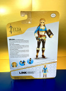 2023 JAKKS World of Nintendo - Breath of the Wild - ZELDA (w/ Shiekah Slate)